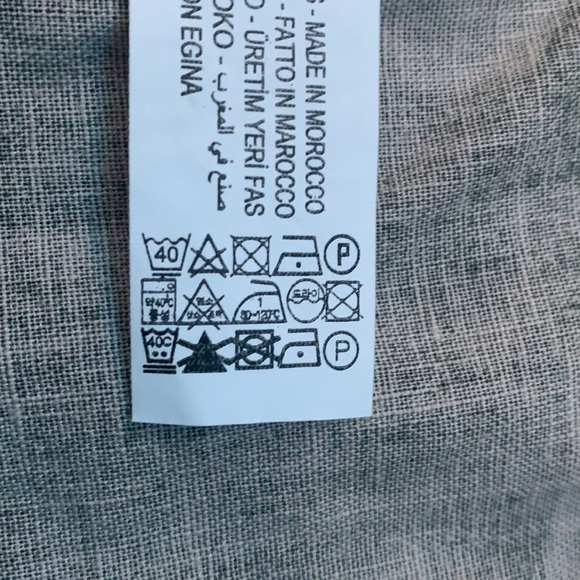 NWT. Zara Green Camouflage Linen Blend Cropped Jacket. Size S, M. - Picture 9 of 9